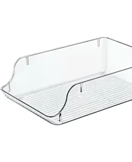 Odkapávače nádobí Plastový organizér do lednice, 35 x 10 x 22 cm