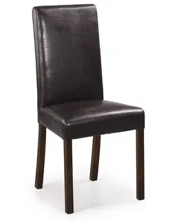 Luxusní jídelní židle Estila Luxusní židle ALASKA POLIPIEL z ekokůže