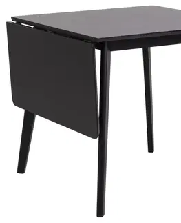 Jídelní stoly Actona Rozkládací jídelní stůl Roxby černý