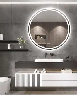 Koupelnová zrcadla REA Zrcadlo LED 70cm BAS HOM-05519