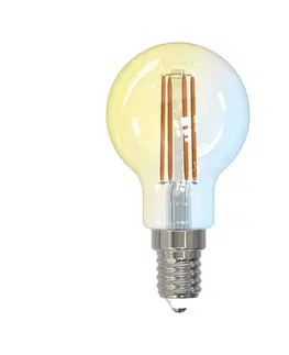 LED žárovky LUUMR LUUMR Chytrá LED žárovka s kapkami sada 3 žárovek E14 4,2W CCT čirá Tuya