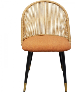 Jídelní židle KARE Design Polstrovaná jídelní židle Danza Orange