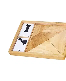 Hračky VIGA - Dřevěný tangram