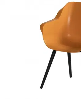 Zahradní židle a křesla Hartman Sophie Studio Zahradní Jídelní Židle s područkami - indian orange