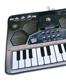 Hračky BONTEMPI - Hrací podložka v hudebním stylu 90x70x60cm