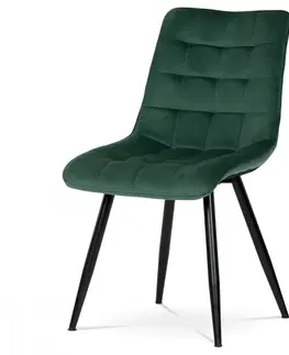 Jídelní sety Jídelní židle CT-384 Autronic Zelená