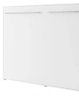 Postele Dig-net nábytek Sklápěcí postel Lenart CONCEPT PRO CP-04 | 140 x 200 cm Barva: bílý lesk / bílá
