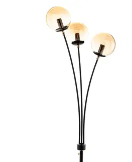 Stojací lampy Alfa Stojací lampa Artis se skleněnými koulemi 3 zdroje