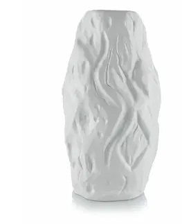 Dekorativní vázy DekorStyle Váza Louis 29 cm bílá
