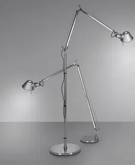 Moderní stojací lampy Artemide TOLOMEO LETTURA černá bez podstavce A013930