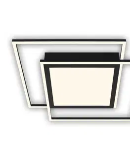 LED stropní svítidla BRILONER LED stropní svítidlo, 51,5 cm, 50 W, 5000 lm, černá mat BRILO 3740-015