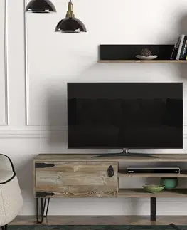 Obývací stěny a sestavy nábytku Televizní stěna COSTA UNIT béžová