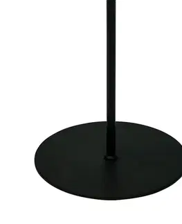 Stojací lampy Dyberg Larsen Dyberg Larsen Oslo stojací lampa z kovu, černá