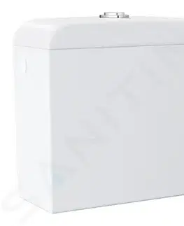 Záchody GROHE Euro Ceramic Splachovací nádrž, 382x171 mm, boční napouštění, alpská bílá 39333000