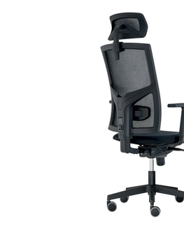 Kancelářské židle Kancelářská židle / Herní křeslo MAIKONG, černá