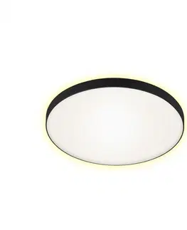 LED stropní svítidla BRILONER LED stropní svítidlo, pr. 35,5 cm, 18 W, černá-bílá BRI 3443-215