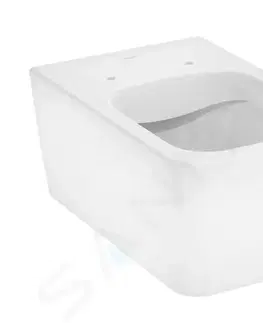 Záchody HANSGROHE EluPura Q Závěsné WC, AquaFall, bílá 60194450