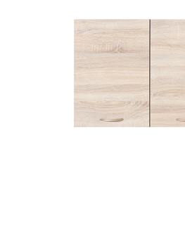 Kuchyňské horní skříňky JAMISON, skříňka horní 80 cm, dub sonoma