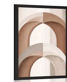 Abstraktní tvary Plakát abstraktní tvary No11