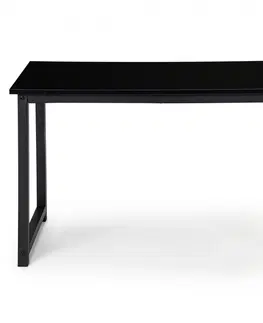 Psací stoly MODERNHOME Počítačový stůl Vod černý