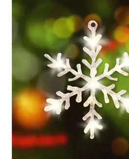 Vánoční dekorace  LED Vánoční dekorace do okna 16xLED/3xAA teplá bílá 