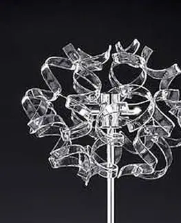 Stojací lampy Metallux Stojací lampa Crystal s ozdobnou hlavou