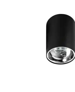 Moderní bodová svítidla Stropní bodové přisazené svítidlo AZzardo Remo black AZ0818 GU10 1x50W IP20 9,5cm kulaté černé