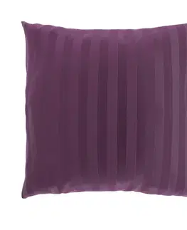 Povlečení Kvalitex Povlak na polštářek Stripe purpurová, 40 x 40 cm