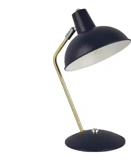 Lampy Searchlight Searchlight EU60985NV - Stolní lampa ABERDEEN 1xE14/7W/230V modrá 