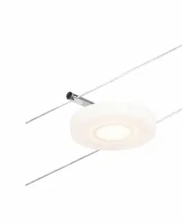 Svítidla pro lankové osvětlení PAULMANN LED lankový systém DiscLED spot 4,5W 3000K 12V matný chrom/chrom