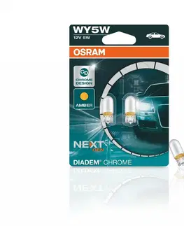 Autožárovky OSRAM WY5W 12V 5W W2,1x9,5d Diadem Chrome NextGen 2ks blistr 2827DC-02B