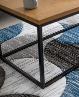 Koberce a koberečky Dywany Lusczow Kusový koberec ALTER Geo mušle modrý, velikost 200x290