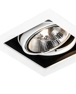Podhledove svetlo Moderní zapuštěné bodové bílé 18 cm nastavitelné - Artemis 111