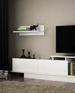 Obývací stěny a sestavy nábytku Televizní stěna ASOS bílá