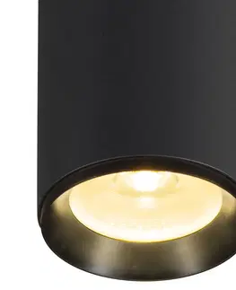 LED lustry a závěsná svítidla SLV BIG WHITE NUMINOS XL PHASE závěsné svítidlo černé 36 W 3000 K 60° 1005713