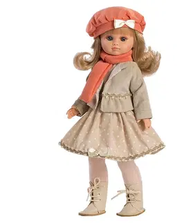 Hračky panenky BERBESA - Luxusní dětská panenka-holčička Berbesa Magdalena 40cm