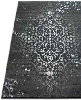 Koberce a koberečky Dywany Lusczow Kusový koberec VOGUE 584 tmavošedý, velikost 240x330