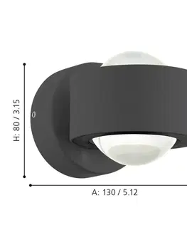 LED nástěnná svítidla EGLO Nástěnné svítidlo ONO 2 96049