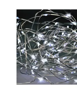 Vánoční dekorace Brilagi Brilagi - LED Vánoční řetěz 100xLED 10m studená bílá 