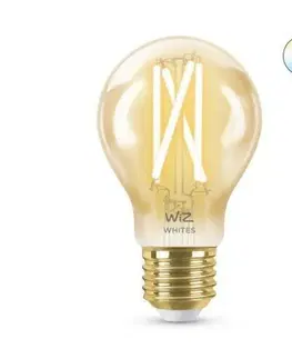 LED žárovky LED Žárovka WiZ Tunable White Filament Amber 8718699787219 E27 A60 6,7-50W 640lm 2000-5000K, stmívatelná