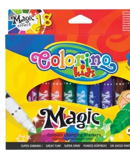 Hračky PATIO - Colorino fixy Magic 10 barev