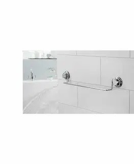 Koupelnový nábytek Věšák na ručníky bez vrtání Compactor - Bestlock systém, nosnost až 12 kg