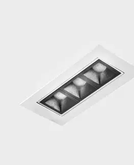 Bodovky do podhledu na 230V KOHL LIGHTING KOHL-Lighting NSES TILT zapuštěné svítidlo s rámečkem 123x58 mm bílá-černá 6 W CRI 90 2700K DALI