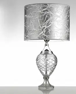 Stolní lampy Cremasco Stolní lampa Belle Epoque, 59 cm chrom