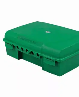 Venkovní příslušenství HEITRONIC bezpečnostní rozbočovač BOX MAXIMUS zelený IP55 21046