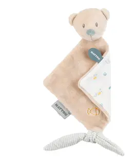 Hračky NATTOU - Mazlíček plyšový mini medvídek Jules 28 cm Romeo, Jules & Sally