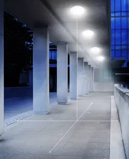 Venkovní stropní osvětlení STEINEL STEINEL Vario Quattro Pro stropní bílá 4 000 K