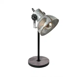 Industriální stolní lampy EGLO Stolní svítidlo BARNSTAPLE 49718