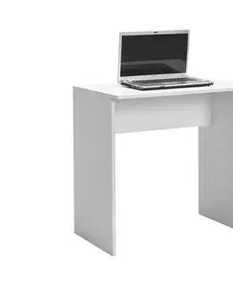 Myši Adore Furniture Pracovní stůl 75x72 cm bílá 