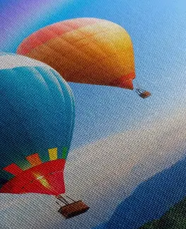 Obrazy přírody a krajiny Obraz dobrodružné balóny